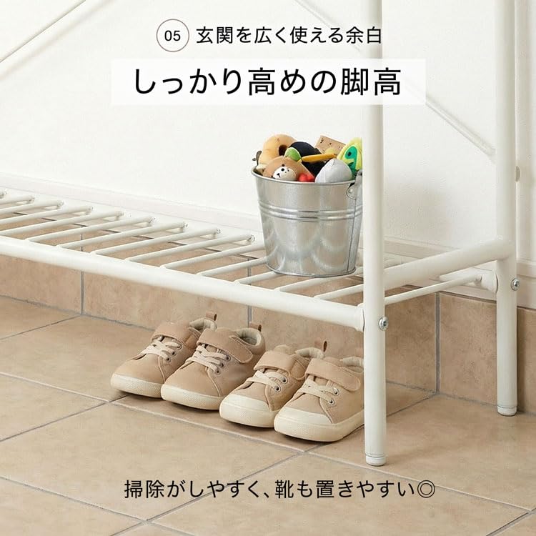 ひまわり スリム収納ラック ハンドメイド Amazon｜LOWYA ロウヤ 玄関収納 ラック 省スペース スリム コンパクト